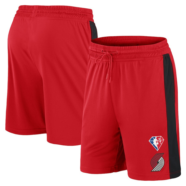 Men's Portland Trail Blazers Red Shorts